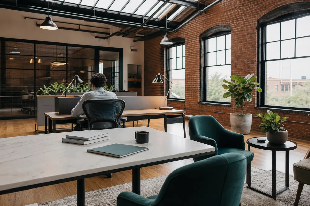 Editorial marketing planning scene for Programmatic SEO in Martinsburg, West Virginia