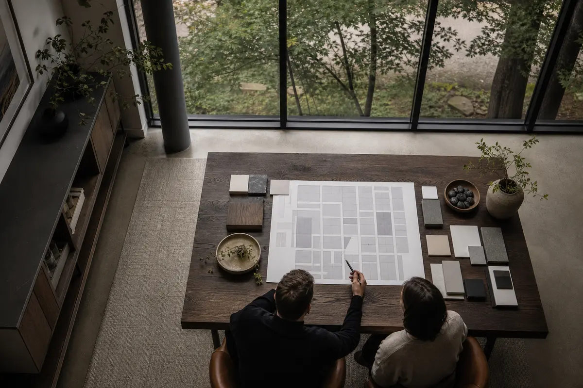 Editorial marketing planning scene for Morgantown, West Virginia