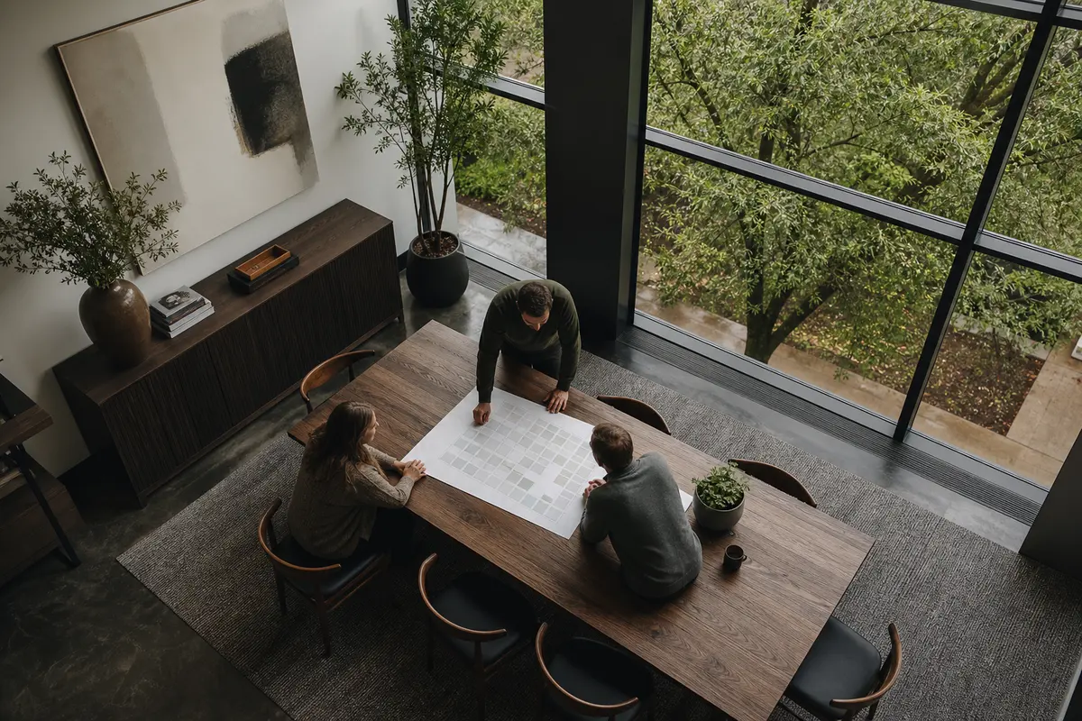 Editorial marketing planning scene for Parkersburg, West Virginia