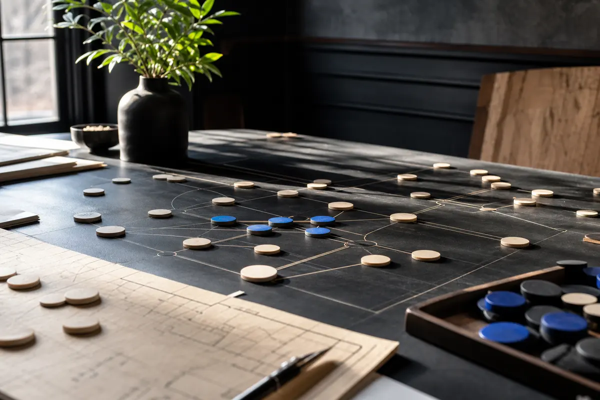 Editorial platform planning scene for Custom Software in Parkersburg, West Virginia