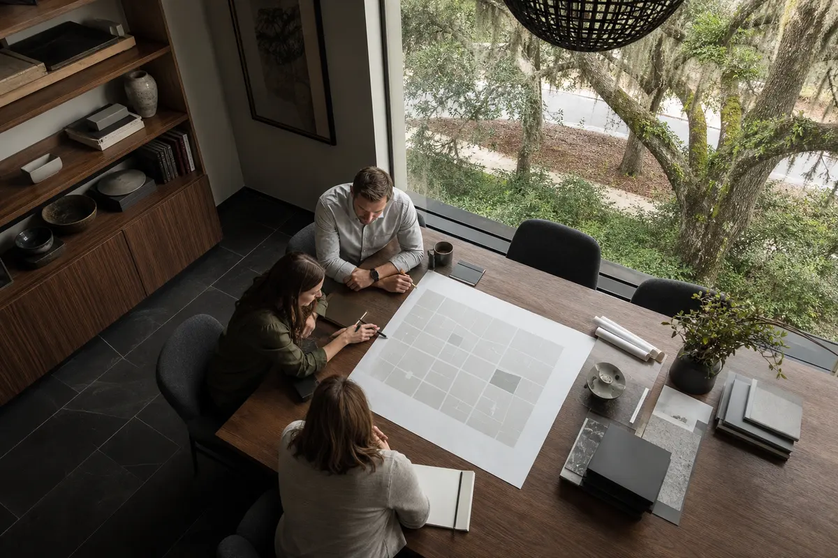 Editorial marketing planning scene for Legal News in Allouez, Wisconsin
