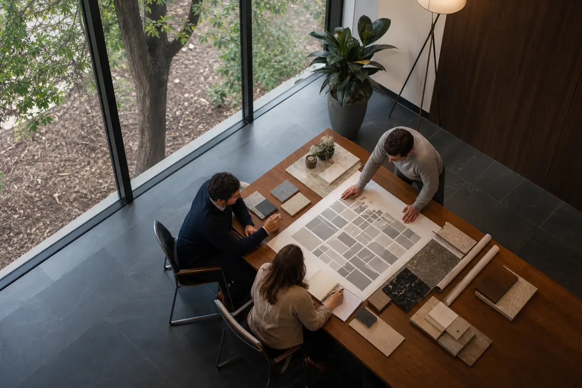 Editorial marketing planning scene for Brown Deer, Wisconsin