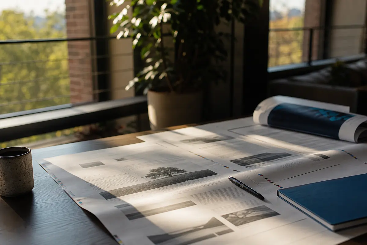 Editorial marketing planning scene for Legal News in Dodgeville, Wisconsin