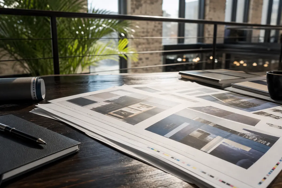 Editorial marketing planning scene for Programmatic SEO in Evansville, Wisconsin