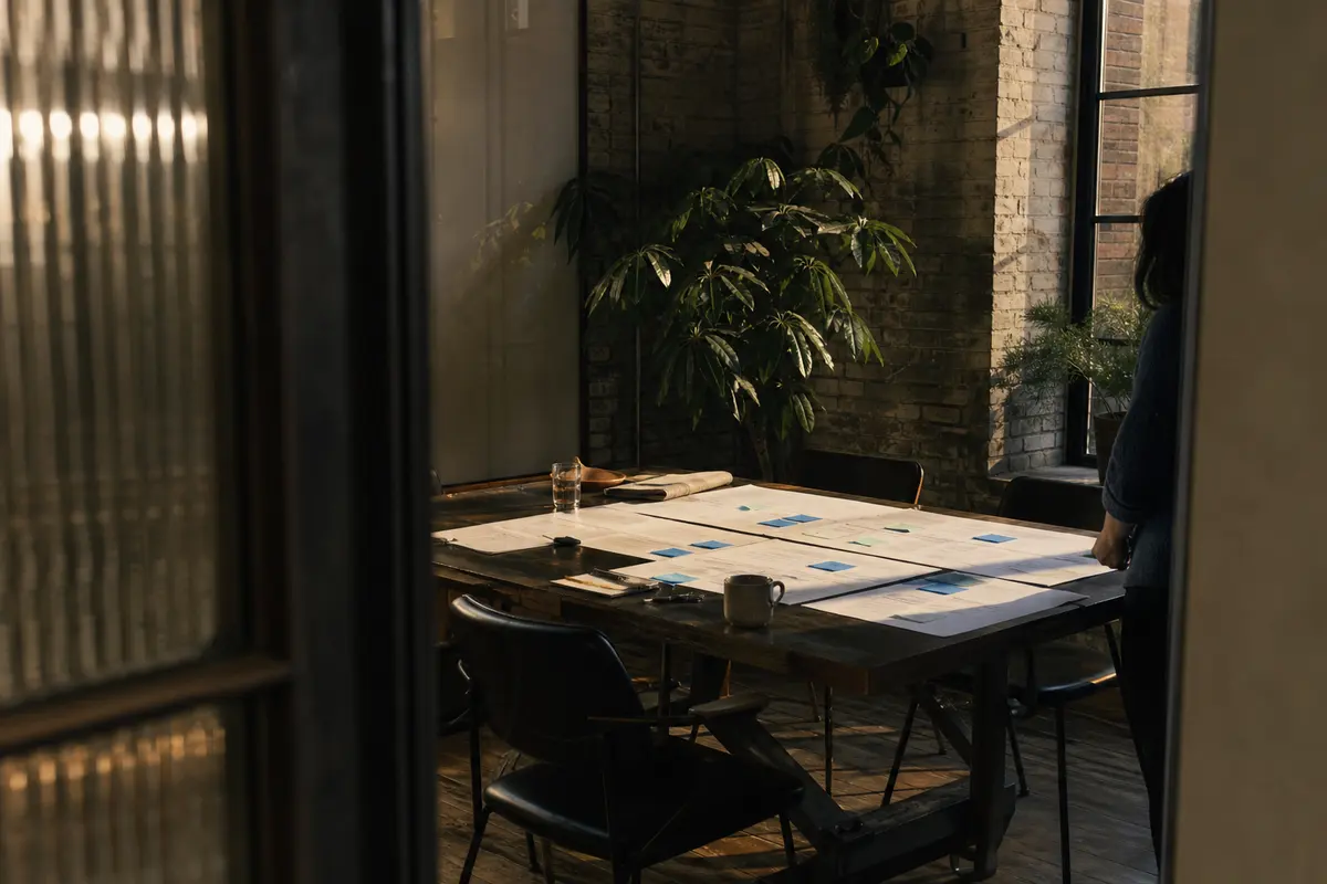 Editorial marketing planning scene for Franklin, Wisconsin
