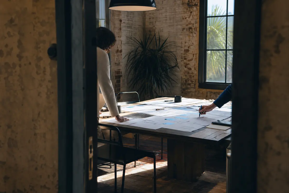 Editorial marketing planning scene for Janesville, Wisconsin