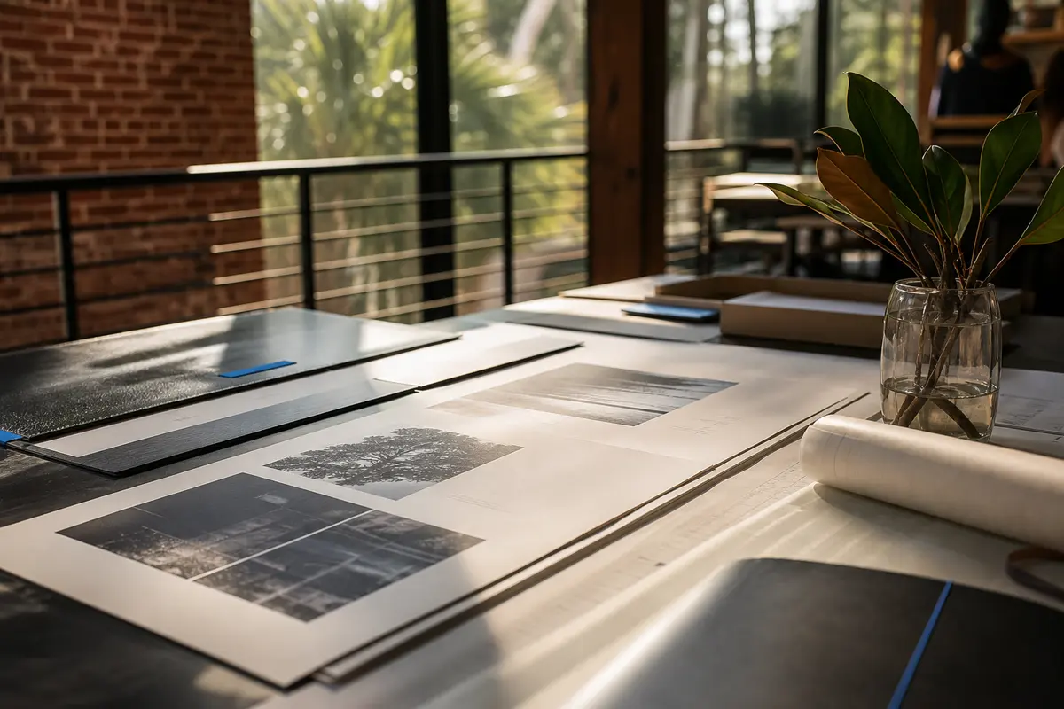 Editorial marketing planning scene for Menomonee Falls, Wisconsin