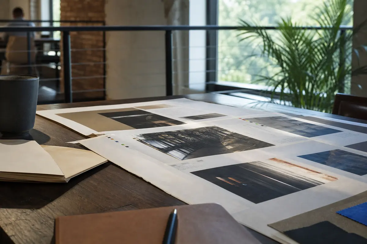 Editorial marketing planning scene for Monona, Wisconsin