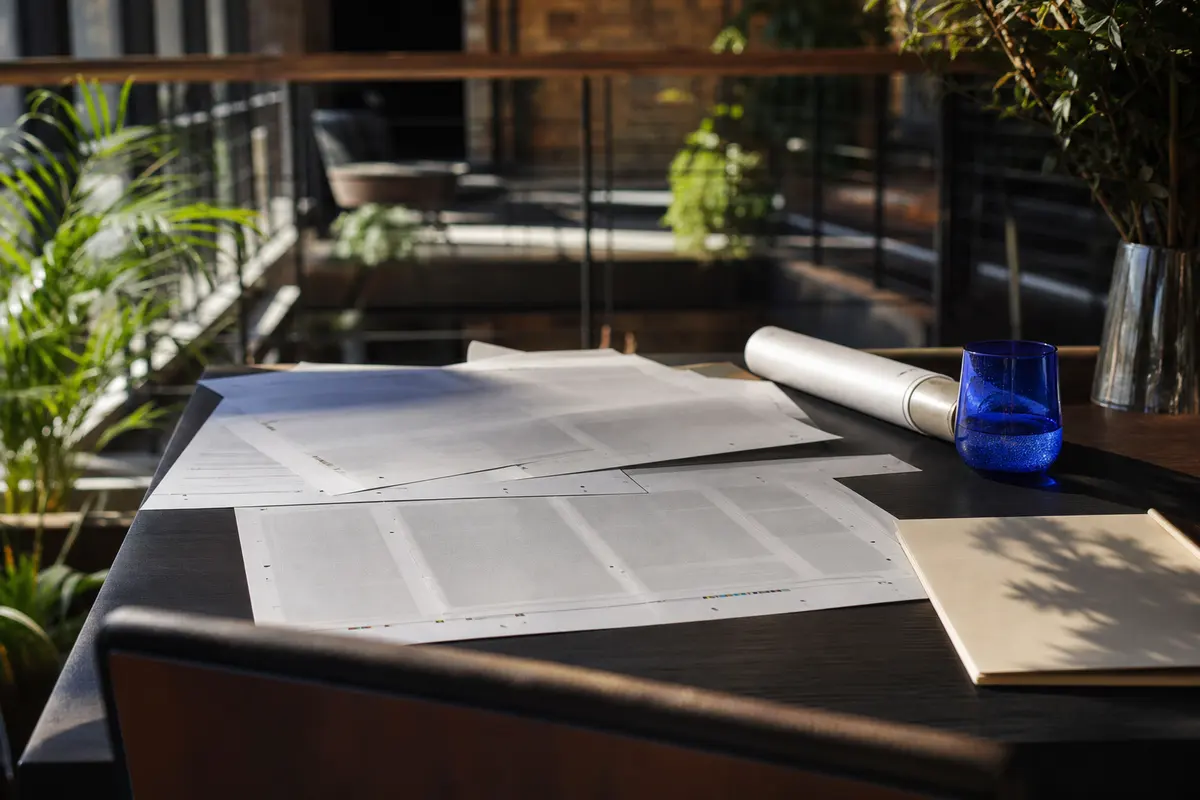 Editorial marketing planning scene for Legal News in New Richmond, Wisconsin