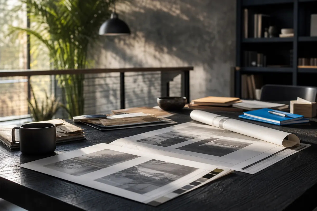 Editorial marketing planning scene for Suamico, Wisconsin
