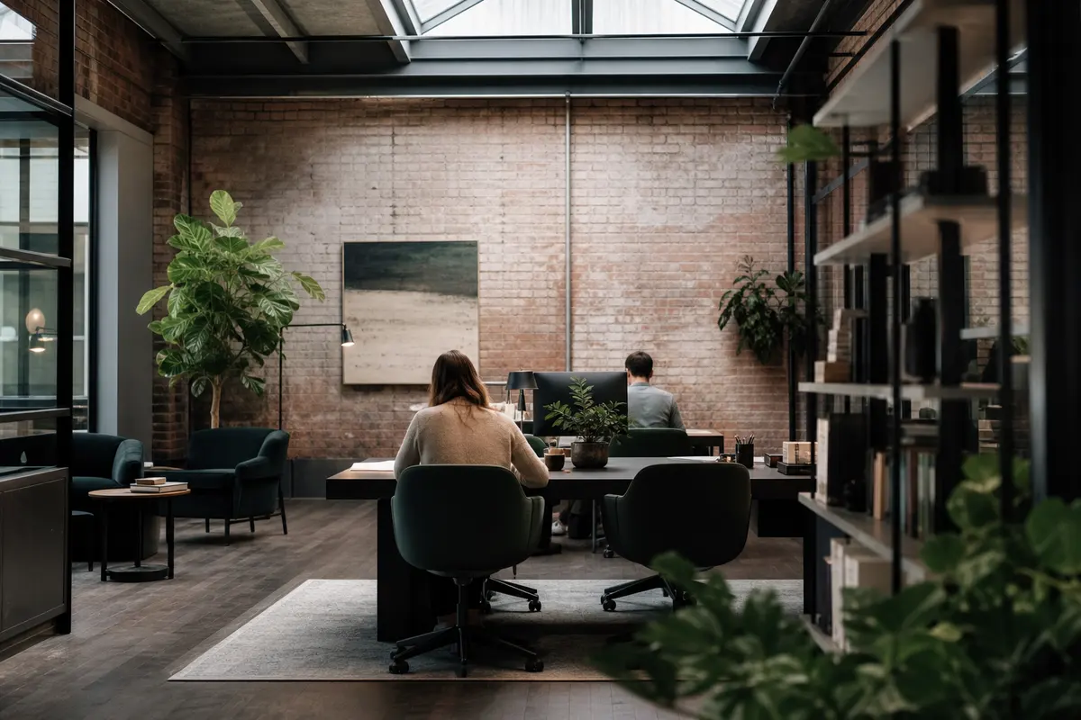 Editorial marketing planning scene for AI SEO in Verona, Wisconsin