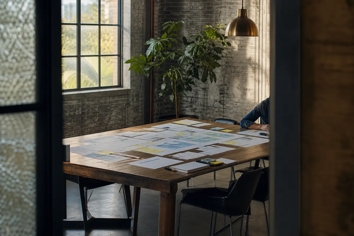 Editorial marketing planning scene for Legal News in Watertown, Wisconsin