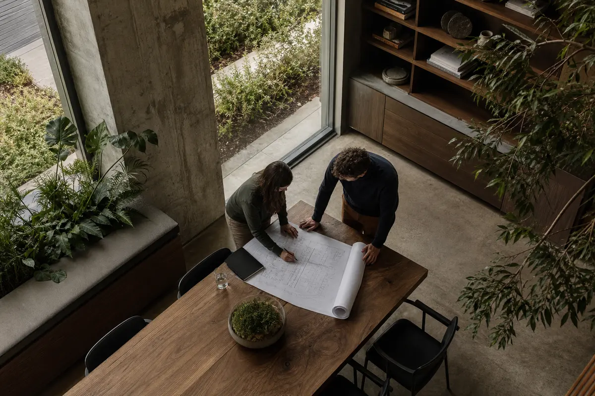 Editorial platform planning scene for Custom Software in Laramie, Wyoming