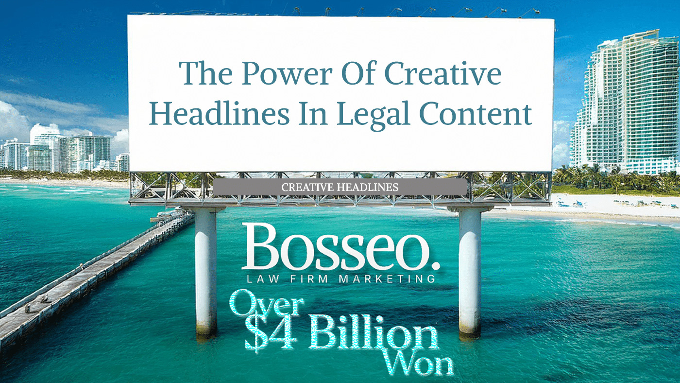 The Power of Creative Headlines in Legal Content