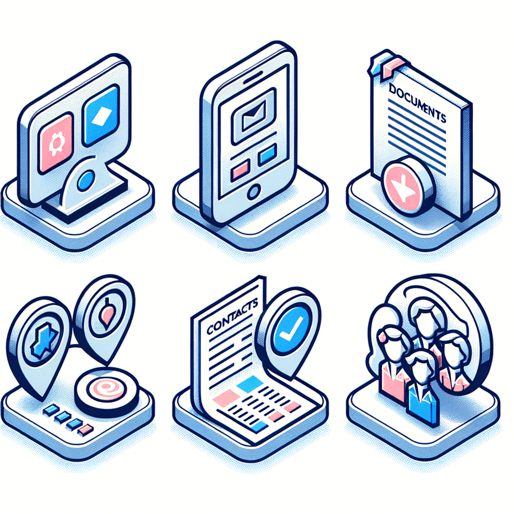 Mobile App - Docs & Files in Contacts - Bosseo CRM